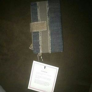 Dark Denim Retro Metro Wallet